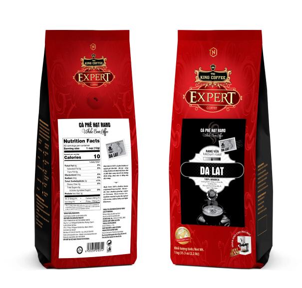 Кофе King Coffee Да Лат - 1 кг (E/V